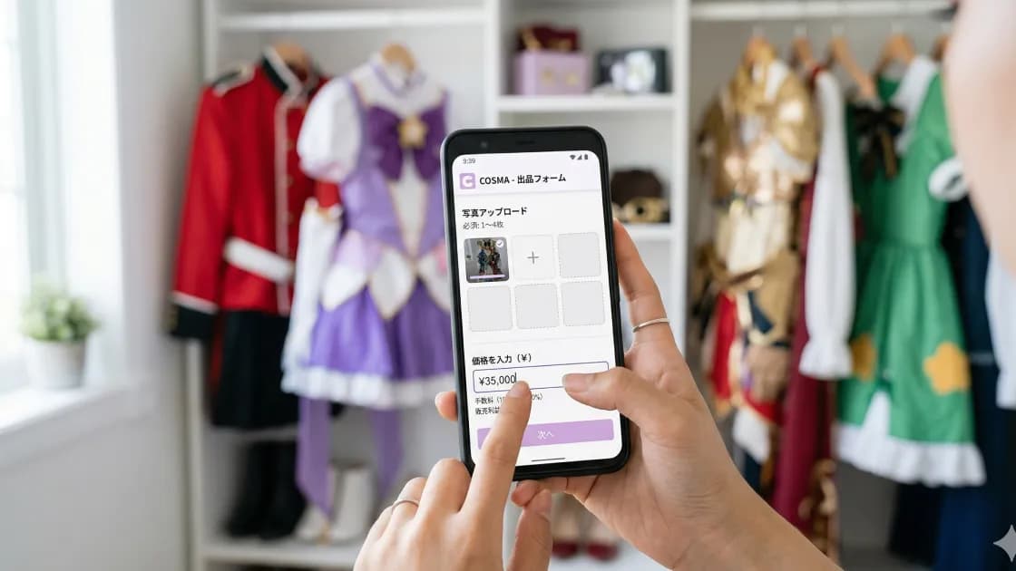最短3分でかんたん出品