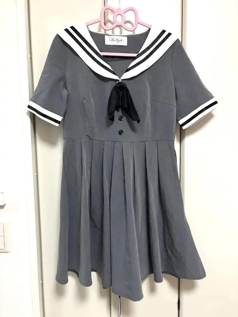 セーラー服 プリーツ ワンピース 制服